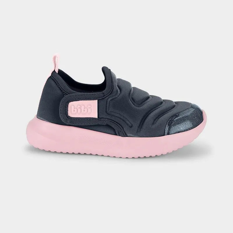 Tênis Infantil Bibi Flash Azul Marinho com Rosa 18
