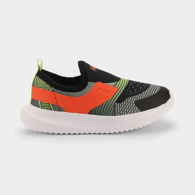 Tênis Infantil Bibi Flash Preto com Verde 18