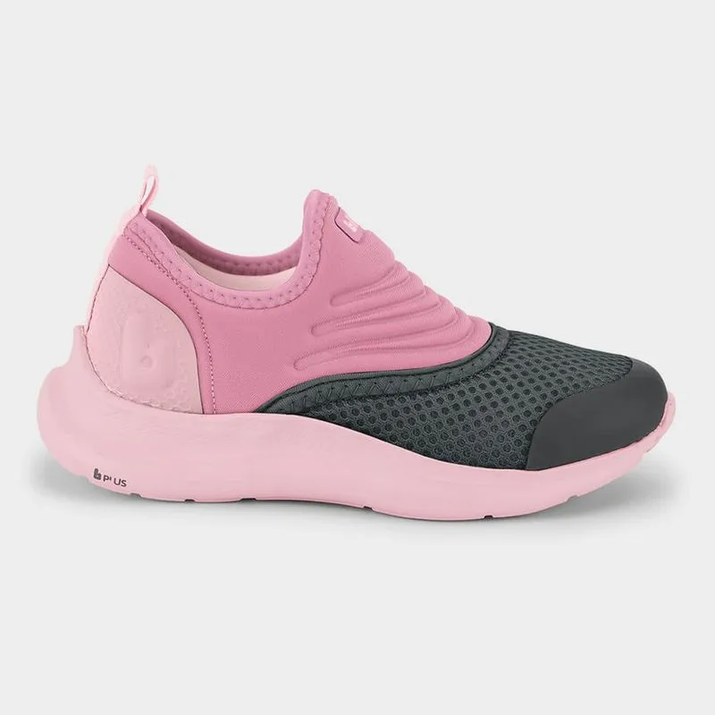 Tênis Infantil Bibi Action Rosa com Cinza 36