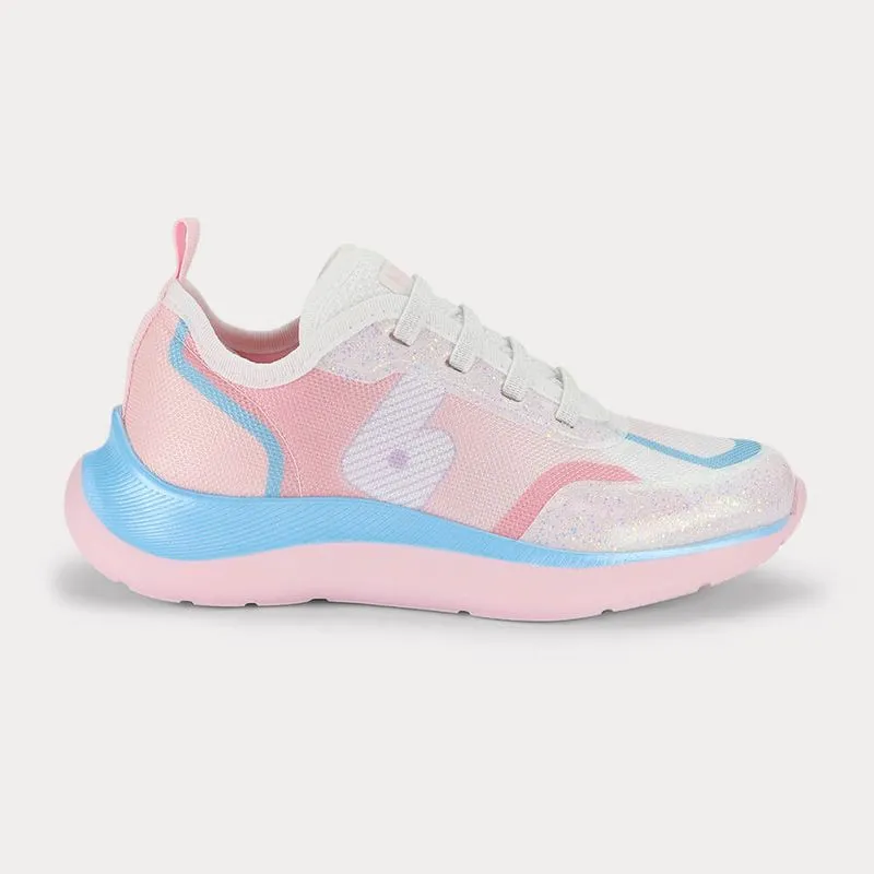Tênis Infantil Bibi Action Rosa com Azul Claro 35