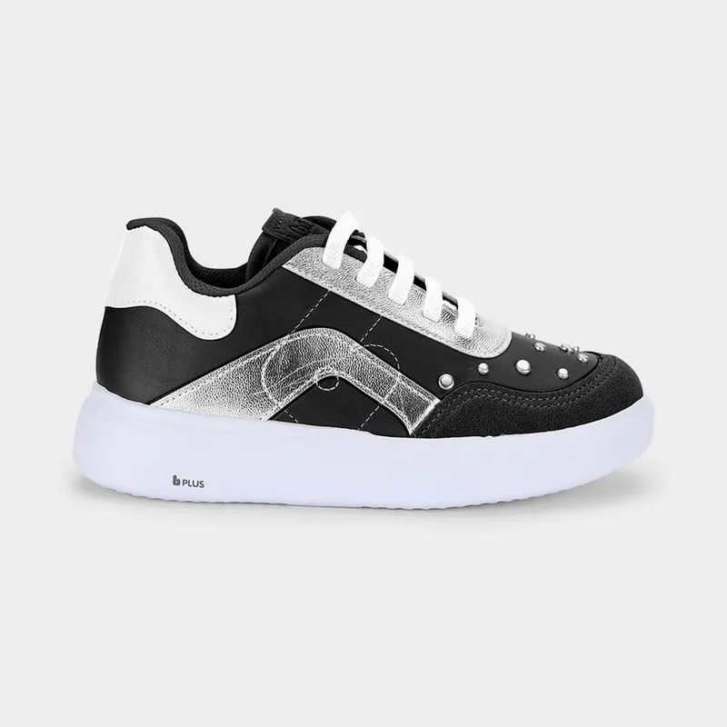 Tênis Infantil Bibi Glam Preto 30