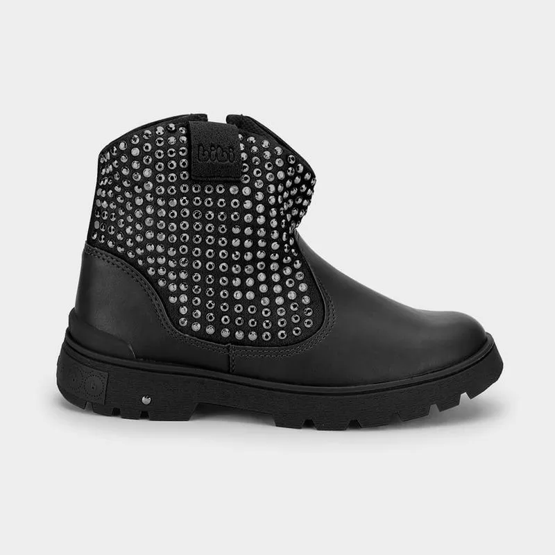 Bota Infantil Bibi Urban Coturno Preta 34