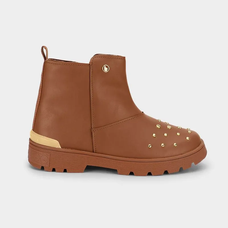 Bota Infantil Bibi Urban Coturno Marrom 32
