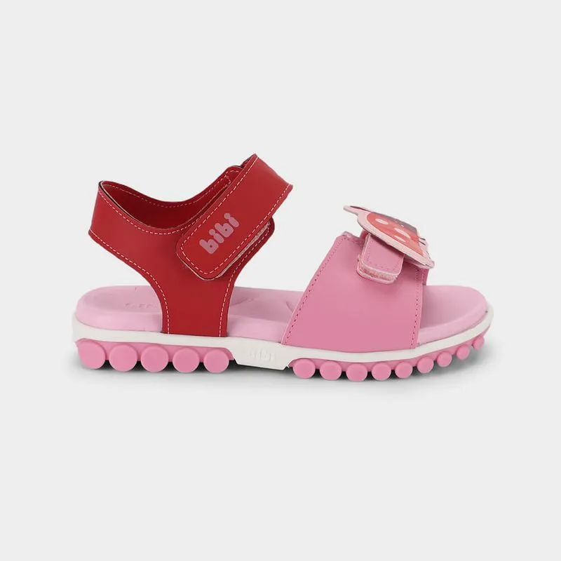 Papete Infantil Bibi Summer Roller Sport 2.0 Vermelha com Rosa 28