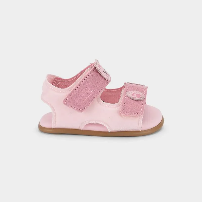 Sandália Infantil Bibi Afeto 2.0 Rosa de Ursinho 18