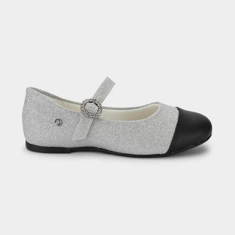 Sapatilha Infantil Bibi Ballerina Kids Prata 35