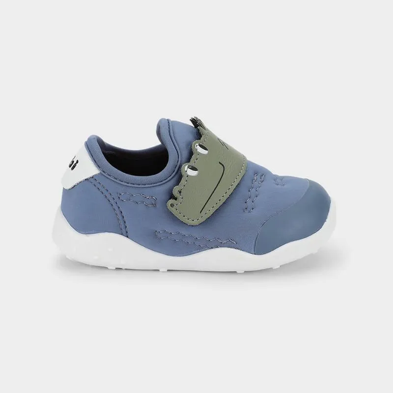 Tênis Infantil Bibi Fisioflex Originals Azul de Jacaré 21