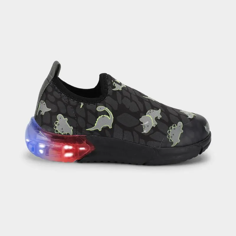 Tênis Infantil Bibi Space Preto de Dino 29