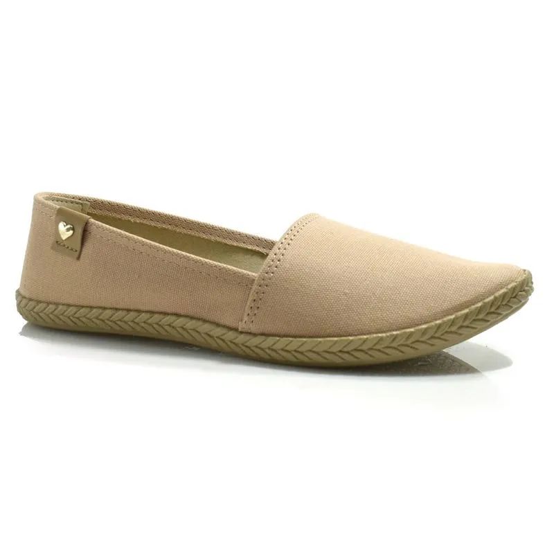 Alpargata Feminina Moleca Bege 5287.210.18923 34