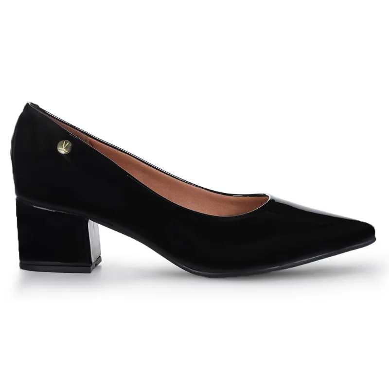 Sapato Vizzano Bico Fino Feminino Preto 33