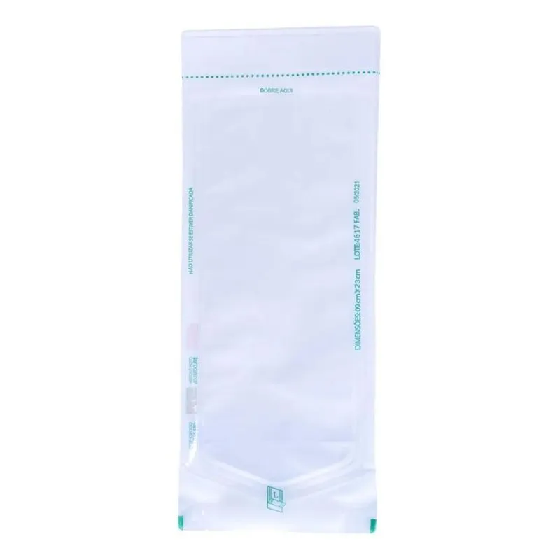 Saquinho Esterilização Auto Clave Manicure 9 Cmx23cm 400 Un