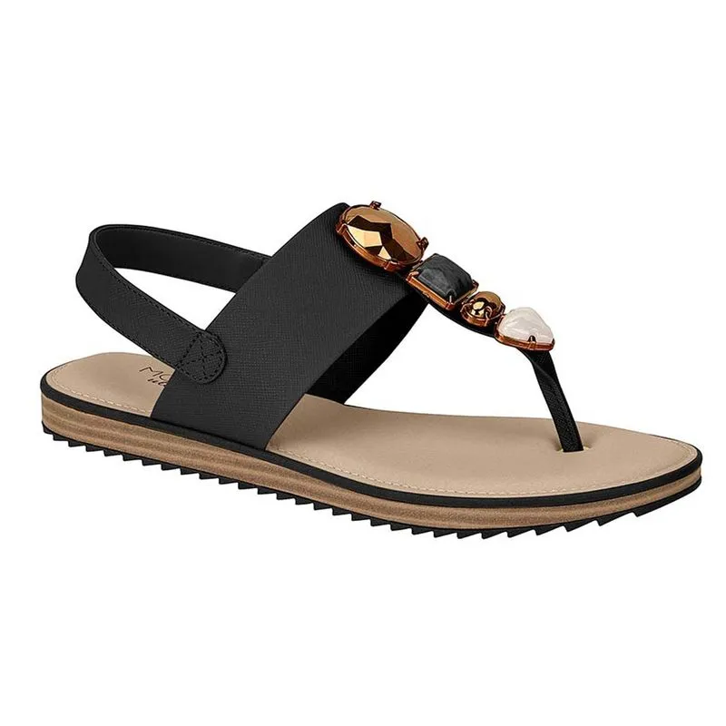 Sandália Modare 7141.104 Ultraconforto com pedras feminina
