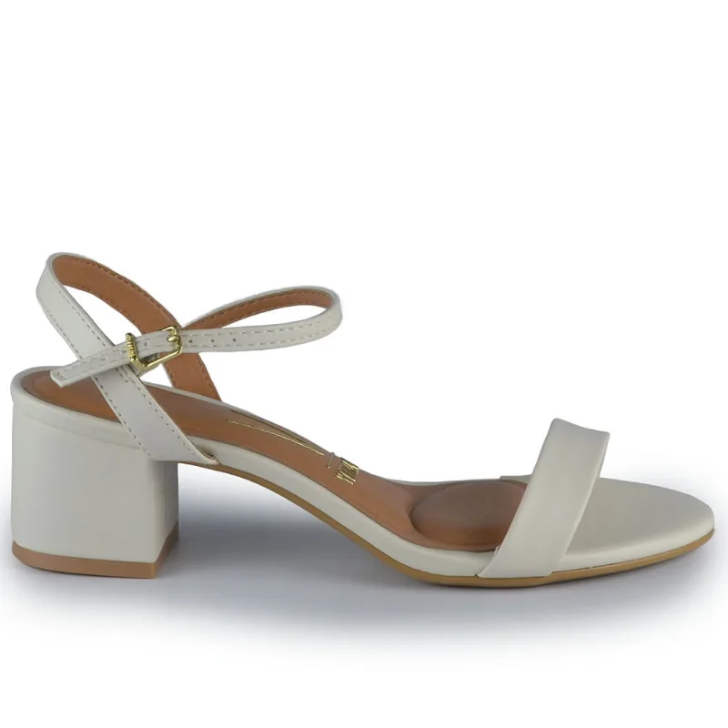 Sandália Vizzano Feminina Salto Baixo Bloco 6291.900 PELICA 8389 PEL BRANCO OFF 33