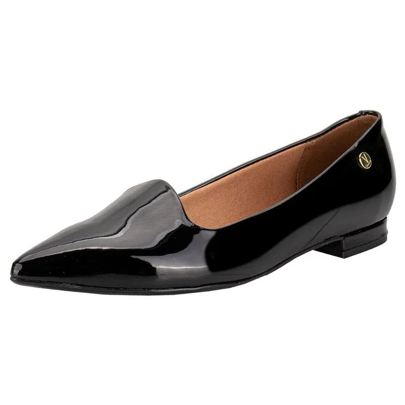SAPATO FEMININO FLAT VIZZANO 1206261 35 / VERNIZ/PRETO