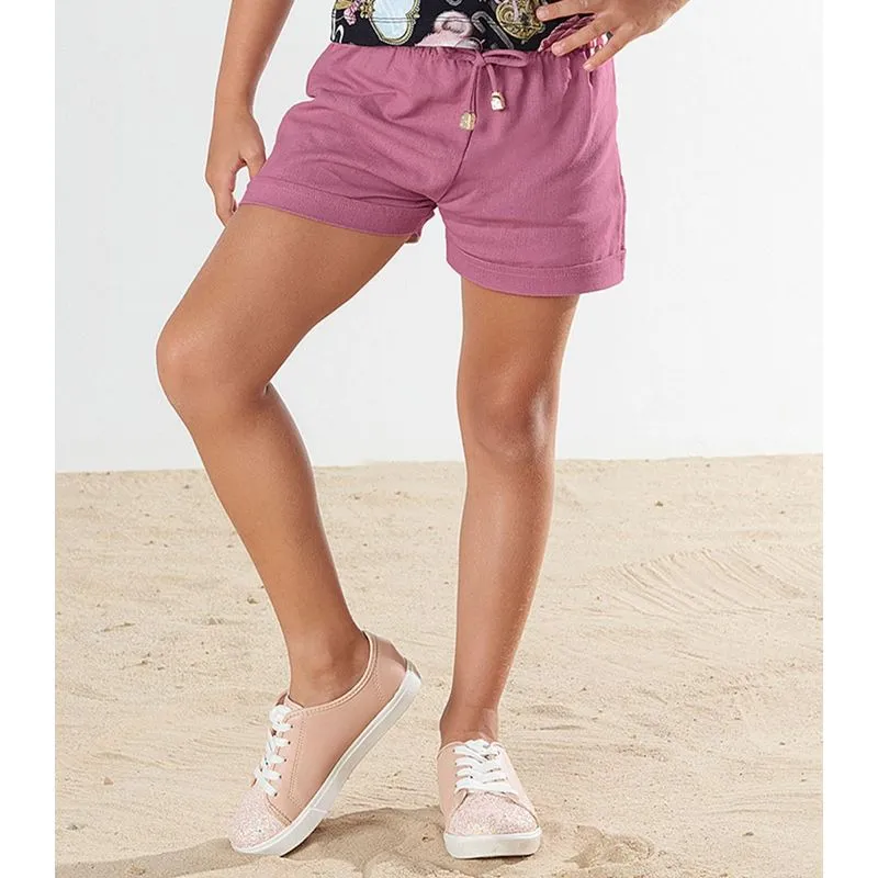 Shorts TrickNick Feminino Rosa 10