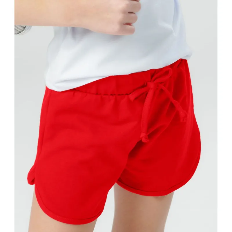 Blusa Básica Infantil Feminina Rovitex Kids Vermelho 18
