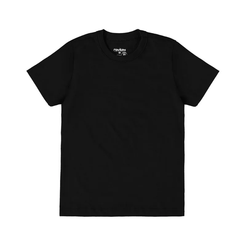 Blusa Básica Feminina Rovitex Preto 10