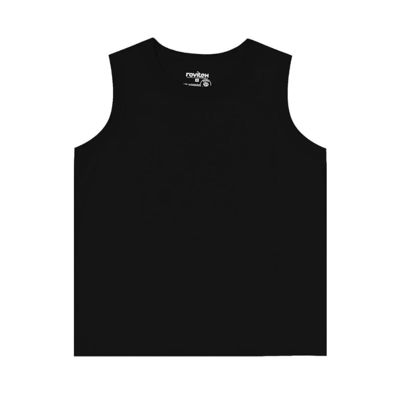 Regata Infantil Masculina Básica Rovitex Preto 1