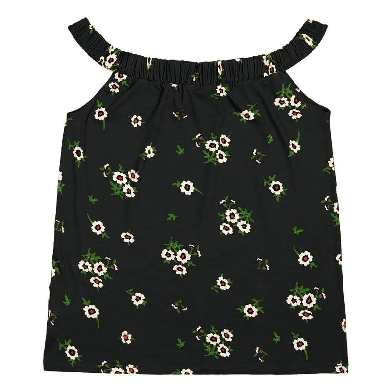 BLUSA CIGANINHA FLORAL ROVITEX Preto G