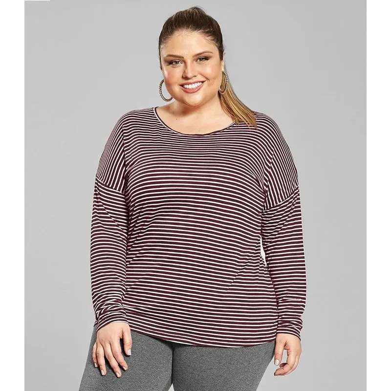 Blusa Feminina Manga Longa Rovitex Vermelho G