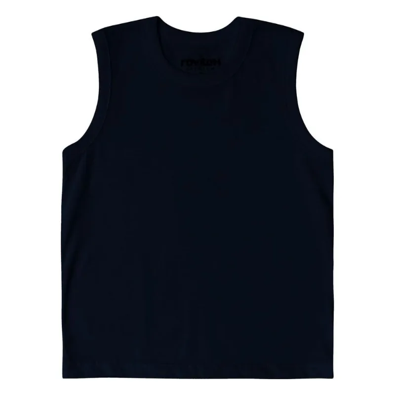 Regata Infantil Masculina Básica Rovitex Azul 8