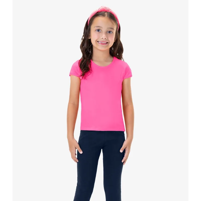 Calça Legging Infantil Feminina Rovi Kids Azul 2