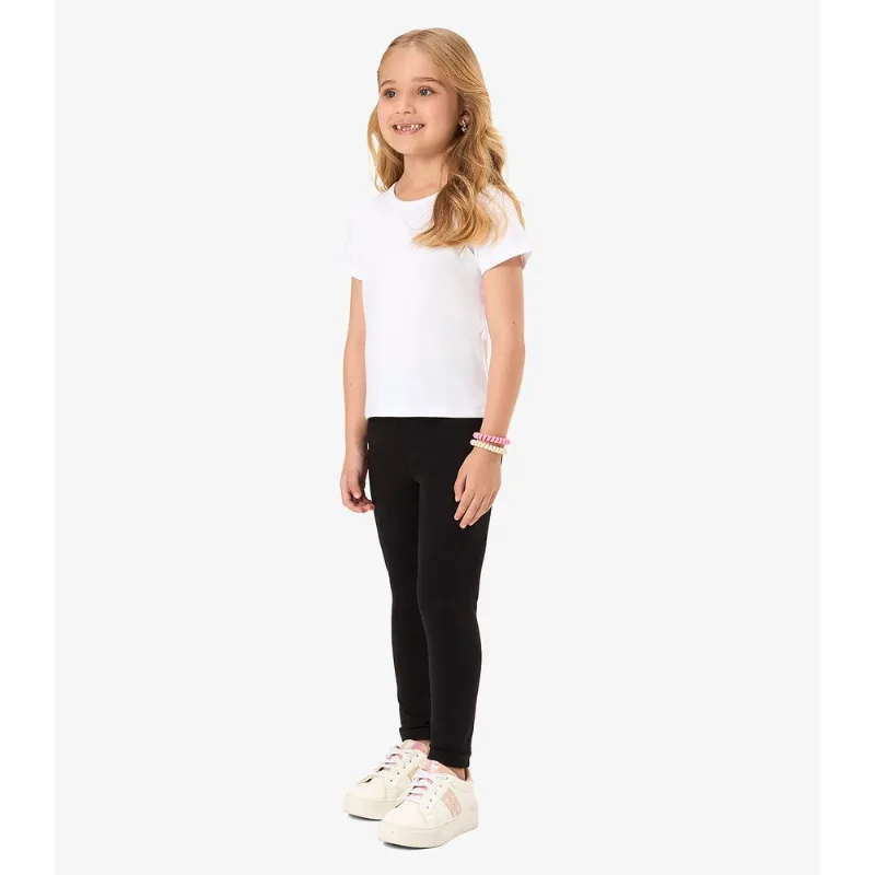 Calça Legging Infantil Feminina Rovi Kids Preto 1