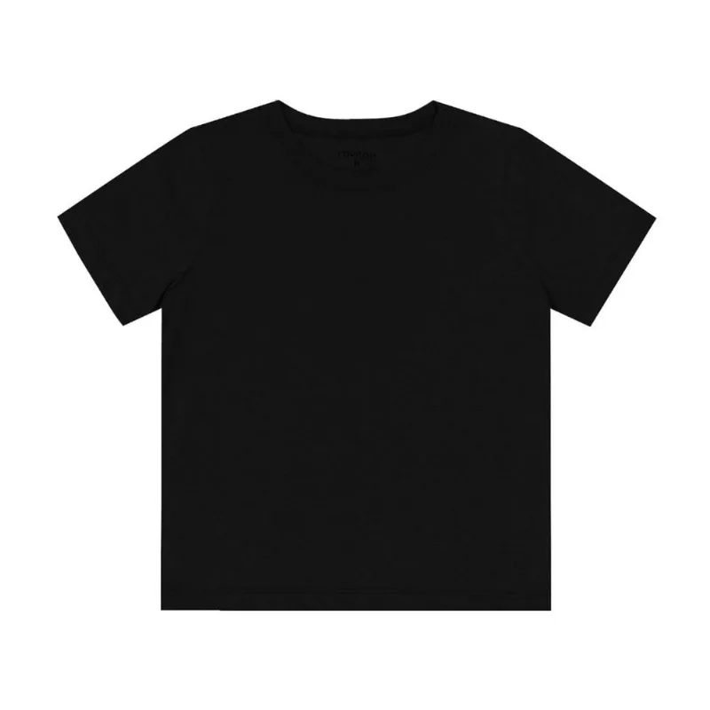 Camiseta Básica Infantil Masculina Rovitex Preto 16