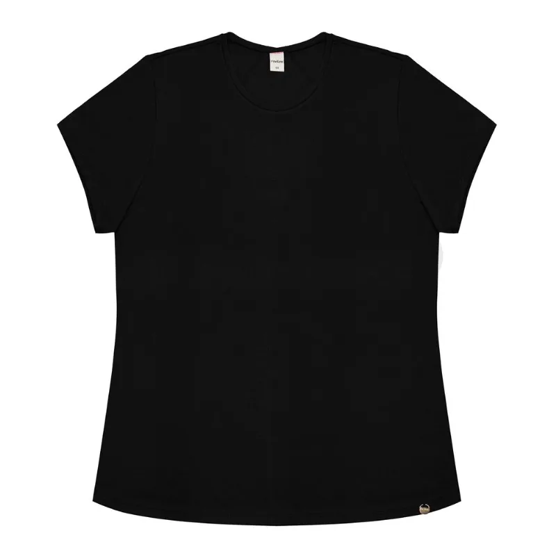 Blusa Feminina Básica Visco Tricot Rovitex Preto P