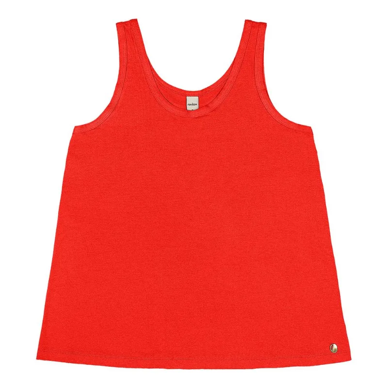 Regata Feminina Básica Rovitex Vermelho P