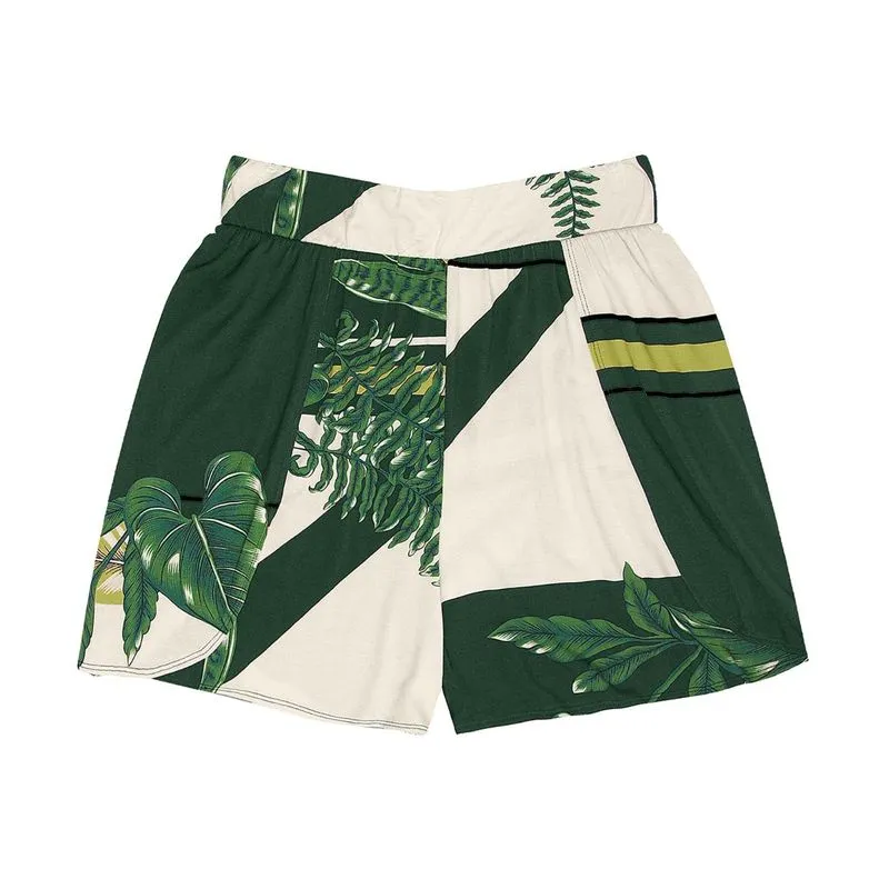 Shorts Feminino Viscotorcion Rovitex Verde GG