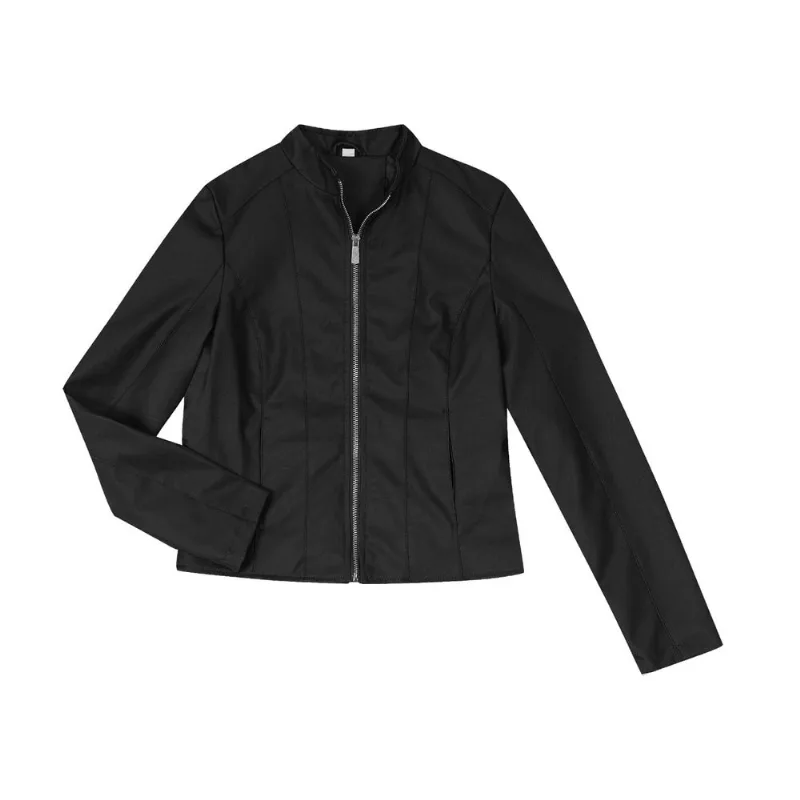 Jaqueta Feminina Sintética Rovitex Preto G
