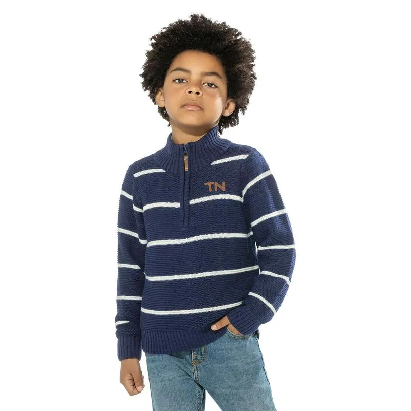 Suéter Infantil Masculino Trick Nick Azul 14