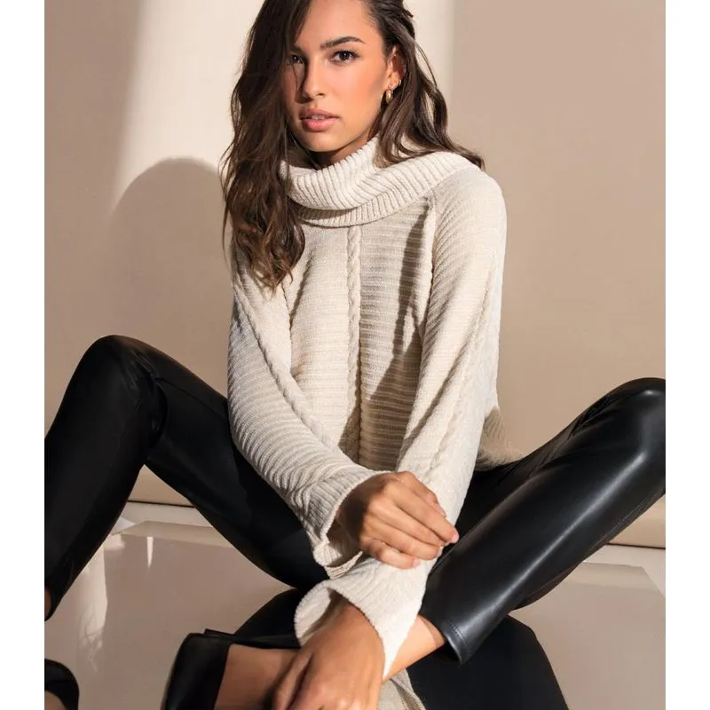 Suéter Tricô Feminino Endless Bege PP