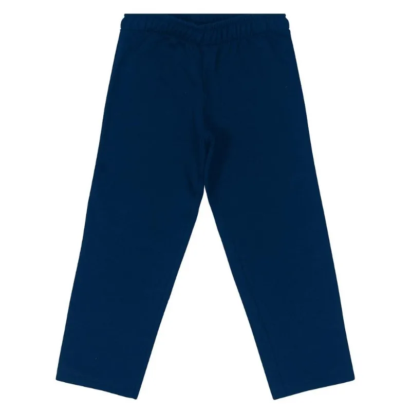 Calça Básica Infantil Feminina Rovitex Kids Azul 1