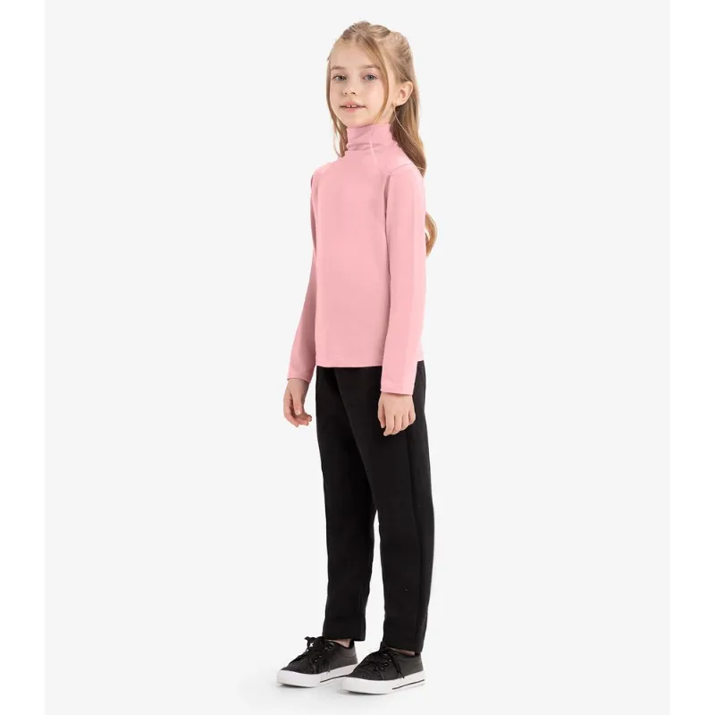 Calça Infantil Moletom Feminino Rovi Kids Preto 2