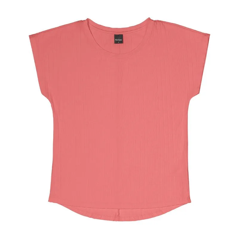 Blusa Feminina Básica Rovitex Laranja GG