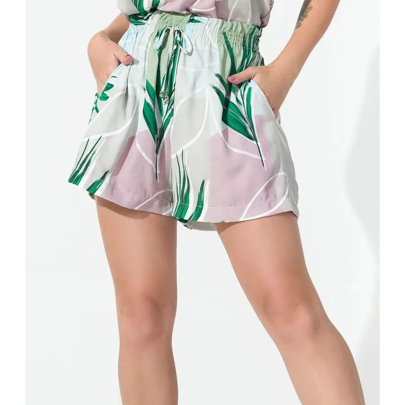 Shorts Feminino Tiffany Rovitex Verde P