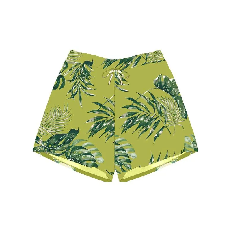 Shorts Feminino Estampado Rovitex Verde GG