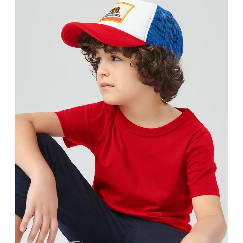 Camiseta Infantil Masculina Básica Rovitex Kids Vermelho 3