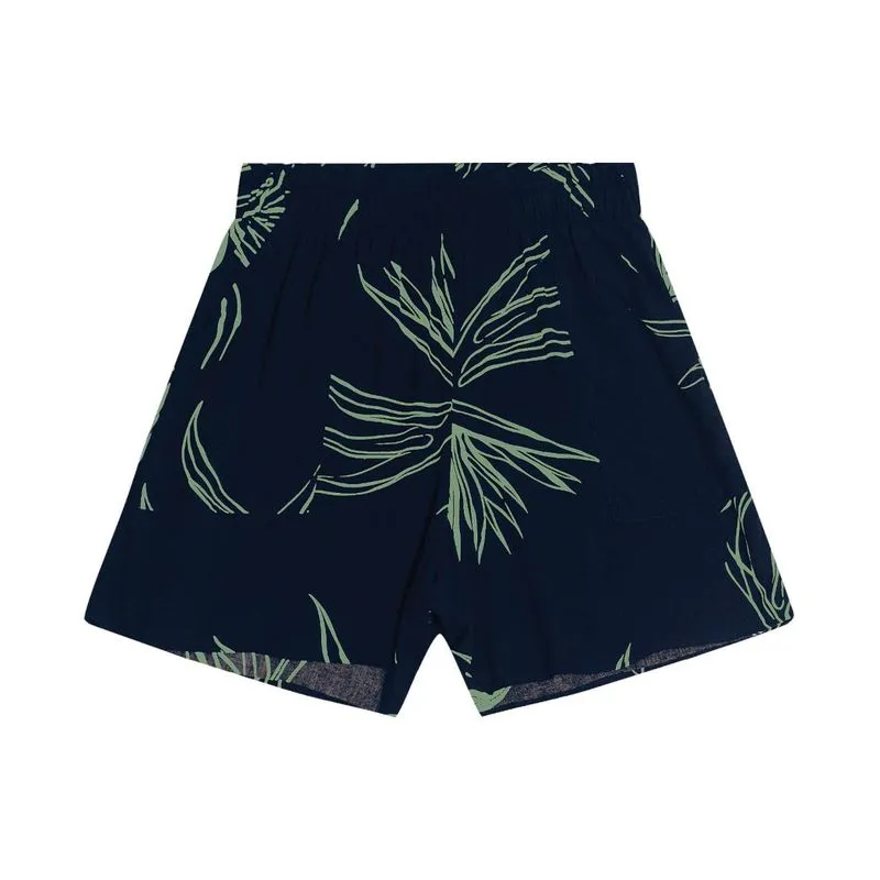 Shorts Feminino Estampado Endless Azul GG