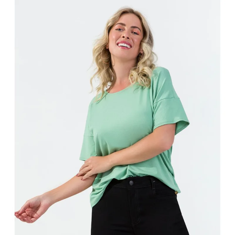 Blusa Feminina Básica Rovitex Verde GG