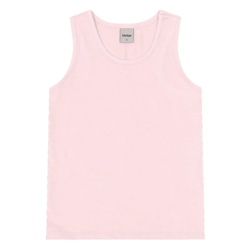 Regata Básica Feminina Rovitex Rosa 16