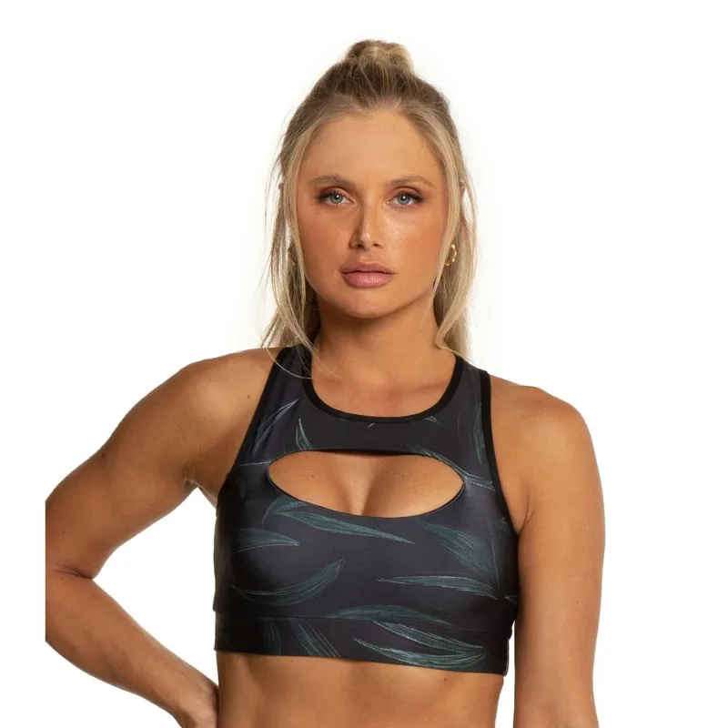 Top Feminino Fitness Endless Preto M