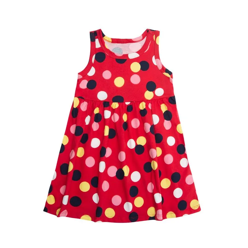 Vestido Infantil Rodado Rovitex Kids Vermelho 4