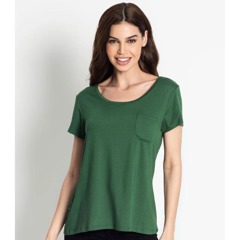 Blusa Feminina Básica Rovitex Verde M
