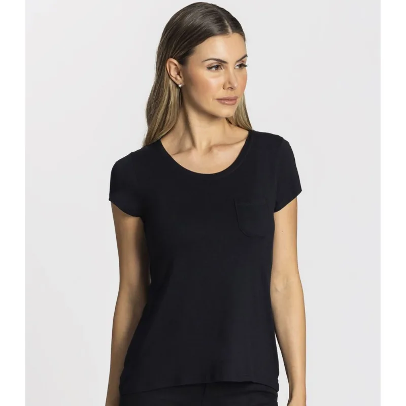 Blusa Feminina Básica Rovitex Preto GG
