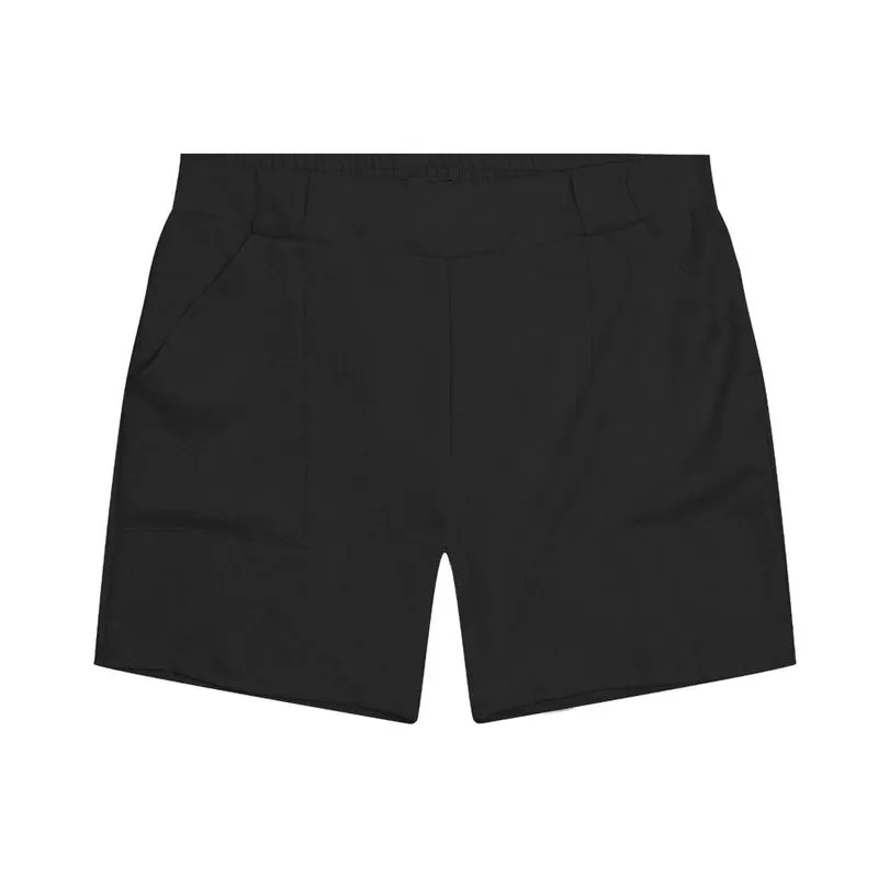 Shorts Feminino Plus Size Poli Secret Glam Preto Plus G1
