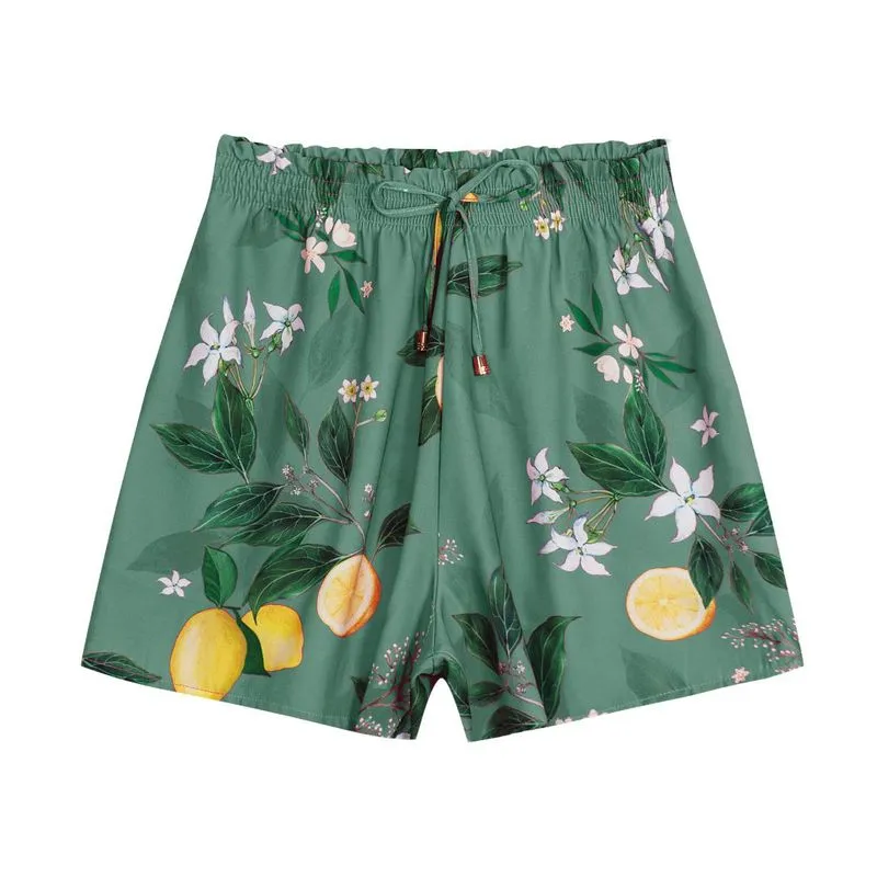 Shorts Feminino Limões Endless Verde P