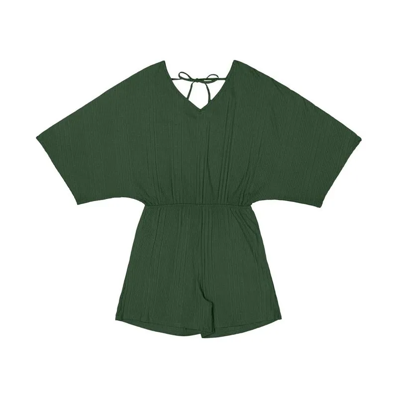 Macaquinho Feminino Fly Endless Verde GG